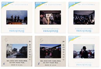 (PRESIDENTS.) Archive of slides taken by a White House press corps photographer from the Kennedy through Carter administrations.